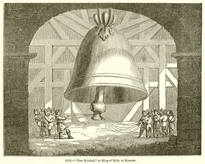 Tsar Kolokol, ou Roi des cloches, à Moscou - English School