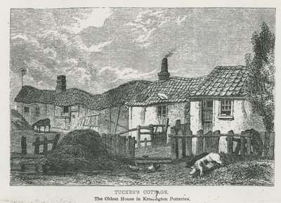 Tuckers Cottage, la plus ancienne maison de Kensington Potteries - English School
