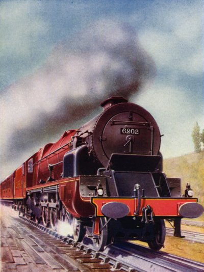 Locomotive à vapeur Pacific 4-6-2 à turbine du Chemin de fer London, Midland and Scottish - English School