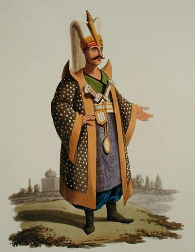 Guerrier turc, de 