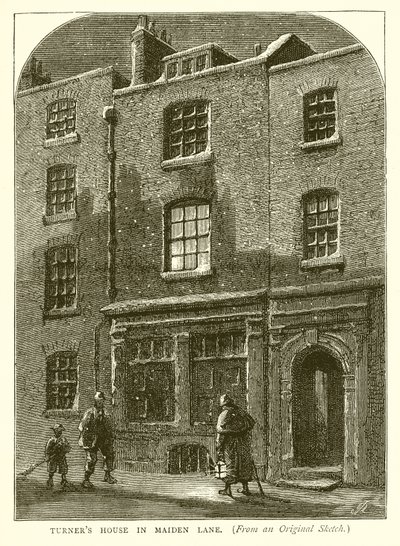 Maison de Turner dans Maiden Lane - English School