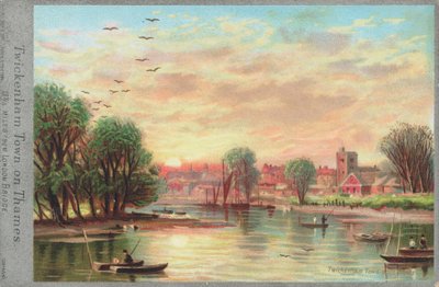 Ville de Twickenham sur la Tamise - English School