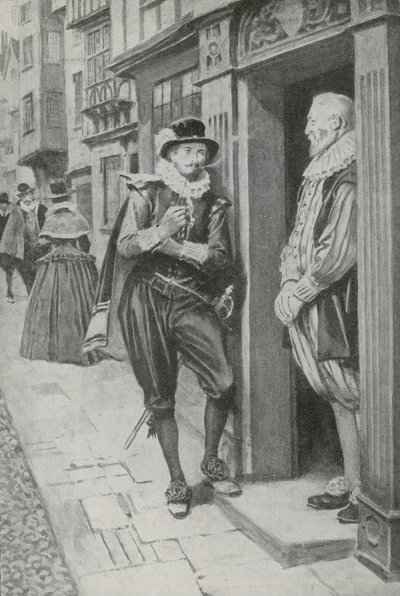 Deux amis qui sont entrés dans l