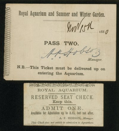 Deux billets pour l