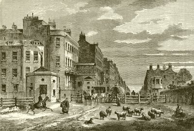 Tyburn Turnpike, 1820 - English School