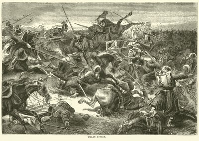 Attaque des uhlans - English School
