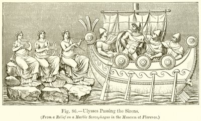 Ulysse passant devant les sirènes - English School