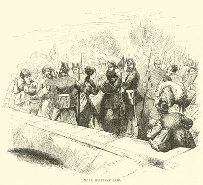 Sous la loi martiale, mars 1871 - English School
