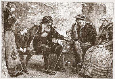 Sous les tilleuls, illustration de L