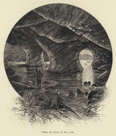 Sous les rochers du lac Torc - English School