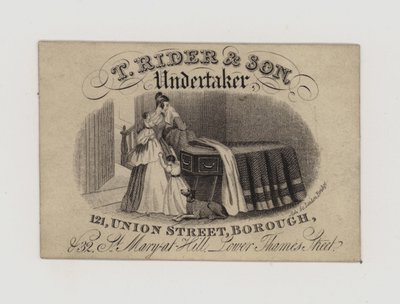 Pompes funèbres, T Rider et Fils - English School