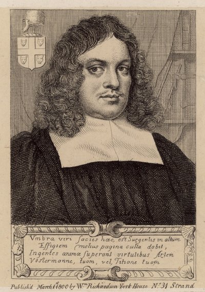 Ministre non identifié de St James, Clerkenwell, Londres, en 1665 (Richard Raijohn ?) - English School