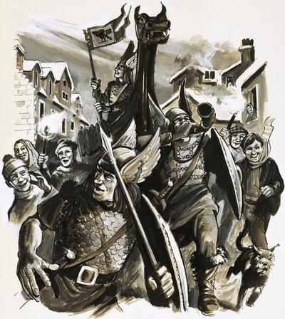 Célébration viking non identifiée - English School