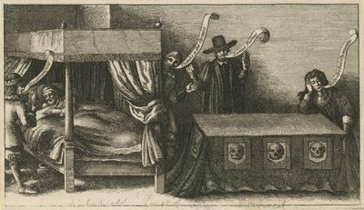 Scène de chambre non identifiée - English School