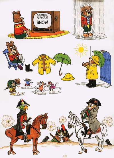 Dessins animés non identifiés - English School
