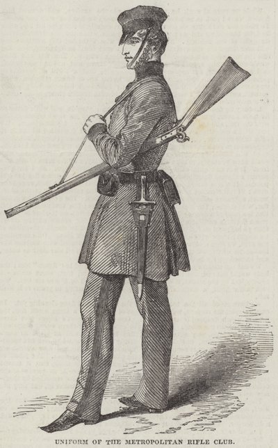 Uniforme du Metropolitan Rifle Club - English School