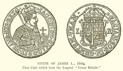 Unite de Jacques Ier, 1604 - English School