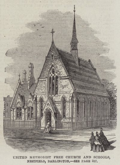 Église Méthodiste Unie et Écoles, Nestfield, Darlington - English School