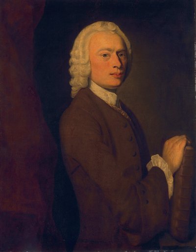 Homme inconnu, appelé Laurence Sterne - English School