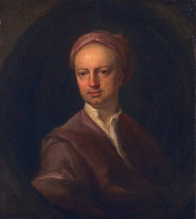 Homme inconnu, appelé Oliver Goldsmith, vers 1730 - English School