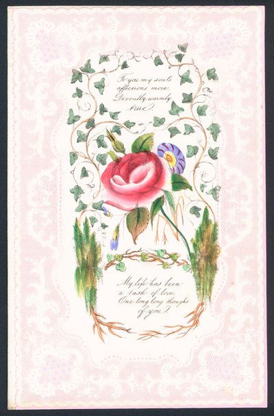 Carte de vœux pour la Saint-Valentin - English School