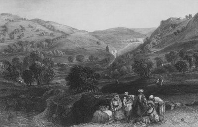 Vallée de Josaphat et ruisseau de Cédron - English School