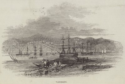 Valparaiso (gravure) - English School