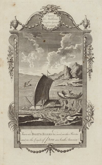 Divers Bateaux, Barques - English School