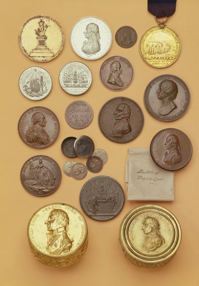 Diverses médailles relatives à l