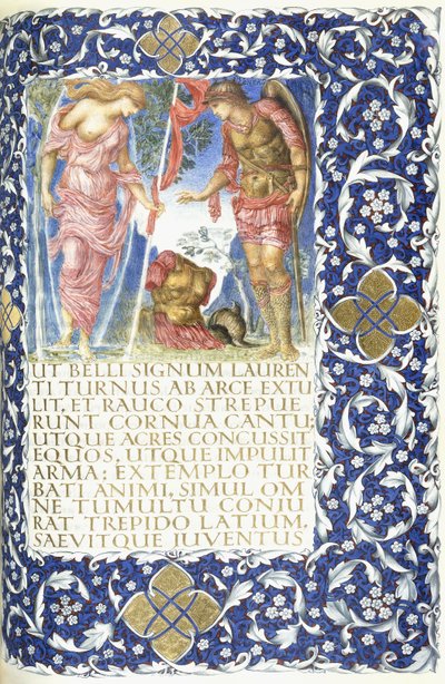 Vénus donnant des armes à Énée, 1874-1919 - English School