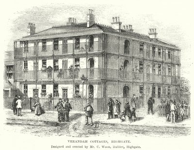 Cottages avec véranda, Highgate - English School