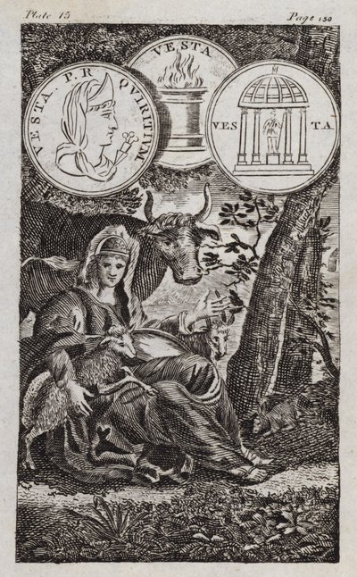 Vesta (gravure) - English School
