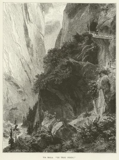 Via Mala, Le Trou Perdu - English School