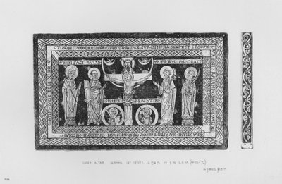 Musée Victoria et Albert : Super Autel, allemand, XIIe siècle - English School