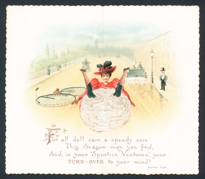 Carte de Noël victorienne - English School
