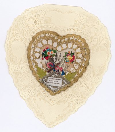 Carte de Saint-Valentin victorienne - English School