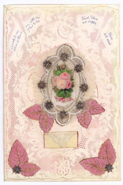 Carte de Saint-Valentin victorienne - English School