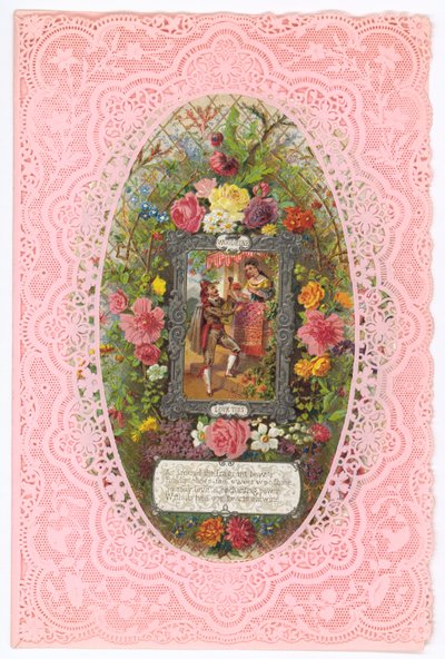 Carte de Saint-Valentin victorienne - English School