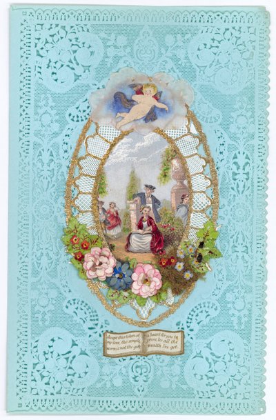Carte de Saint-Valentin victorienne - English School