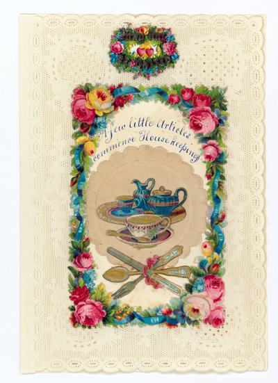 Carte de Saint-Valentin victorienne - English School
