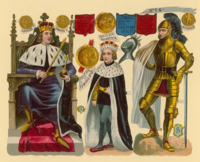 Roi Édouard IV, Roi Édouard V, Roi Richard III - English School