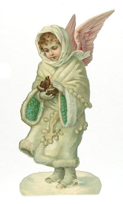 Relief en papier victorien d