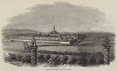 Vienne, du nouveau panorama de M. Burford (gravure) - English School