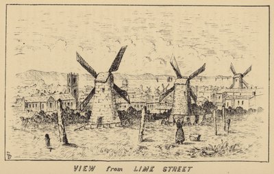 Vue de Lime Street (gravure) - English School