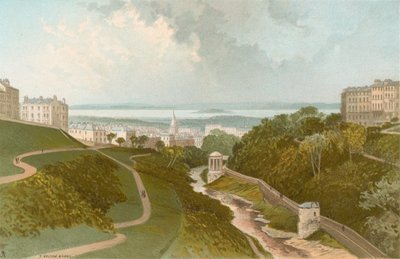 Vue depuis le Dean Bridge - Édimbourg - English School