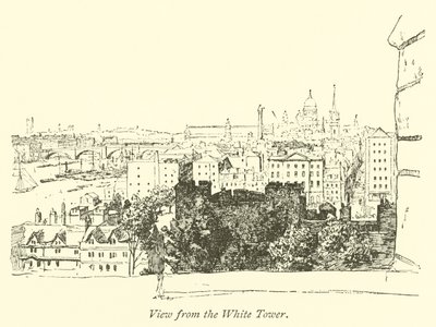 Vue depuis la Tour Blanche - English School