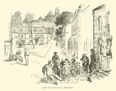 Vue de Pont-Aven, Bretagne - English School