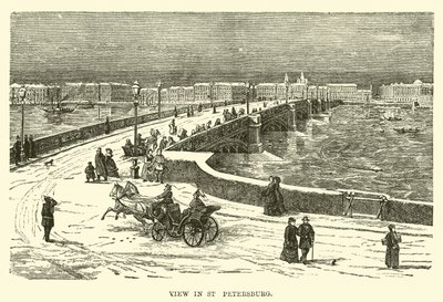 Vue de Saint-Pétersbourg - English School