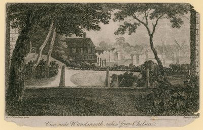 Vue près de Wandsworth depuis Chelsea - English School