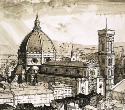 Vue de Florence - English School